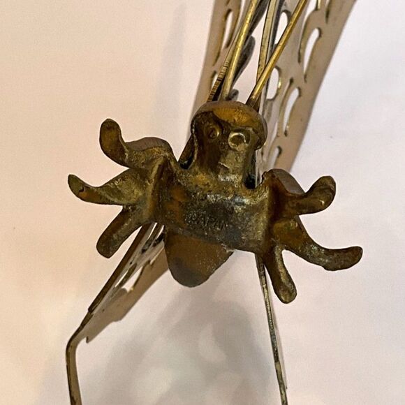 Mid Century Modern brass butterflies; must see MCM decor - Picture 5 of 5